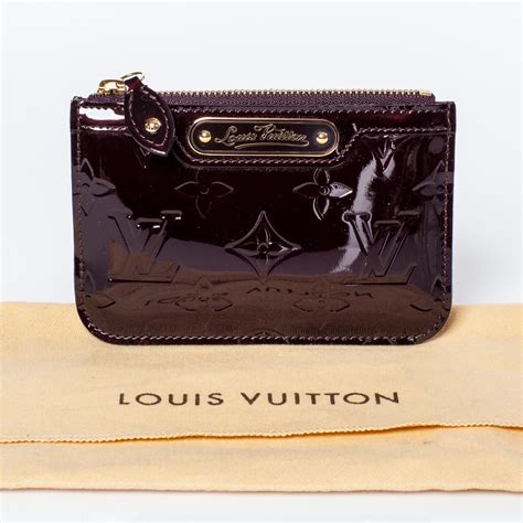 louis vuitton key pouch vernis authenticity|Louis Vuitton empreinte key pouch.